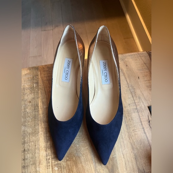 Jimmy Choo Shoes - Jimmy Choo Women's navy blue Pumps